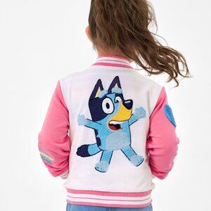 NWT!  Little Sleepies ~ Bluey Pink Bomber Jacket ~ Size 2 T